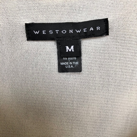 Weston Wear Sheer Elbow Length Stretchy Top Lined - Picture 5 of 14